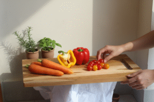 Golden Teak Chopping Board