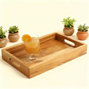 golden-Rectangular-round-tray